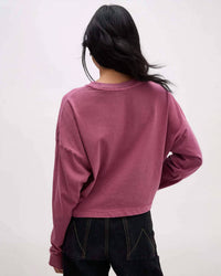 Richer Poorer - Relaxed Cropped Long Sleeve Tee