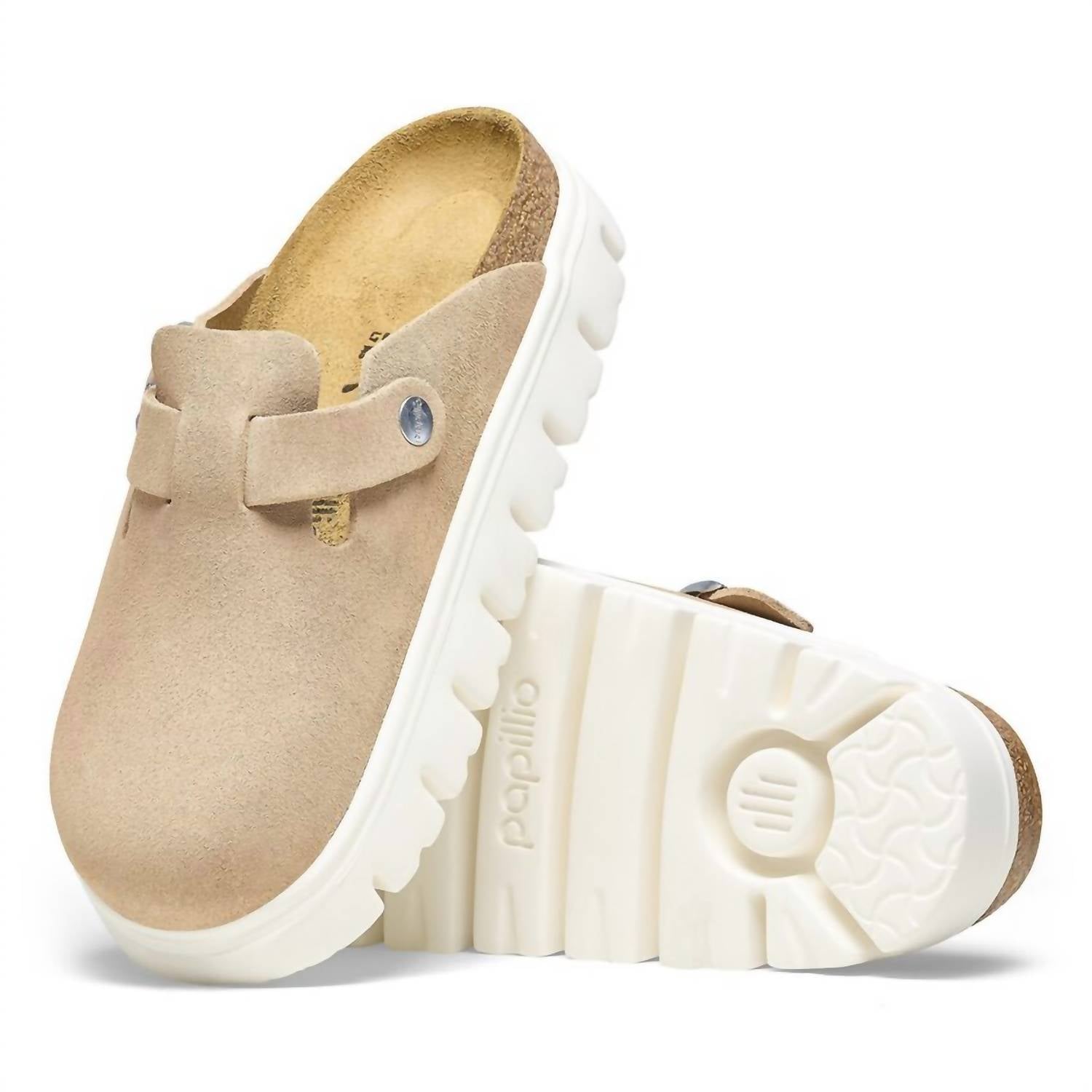 Birkenstock - Women's Boston Chunky Suede Leather Clog