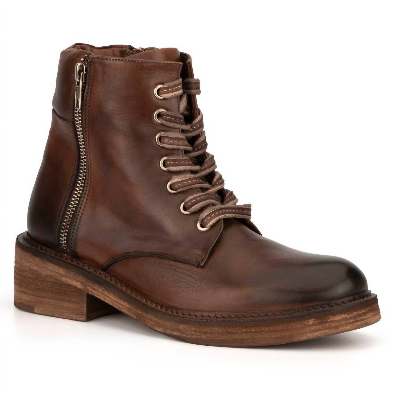 Vintage Foundry Co. Women's Allison Ankle Boots in brown - women's shoe