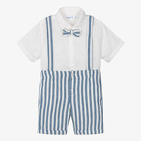Mayoral - Boy's Three Pieces Dressy Bermuda Set