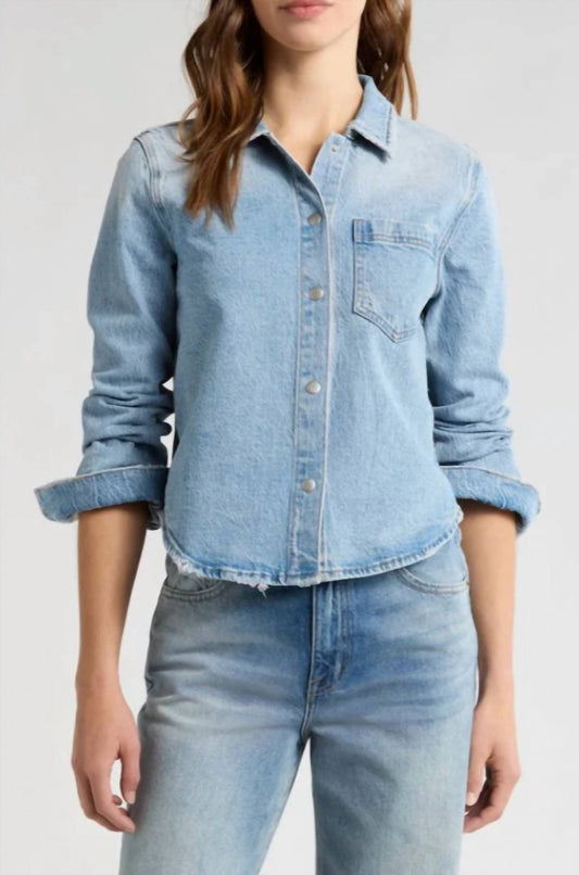 Pistola - JULES FITTED DENIM SHIRT