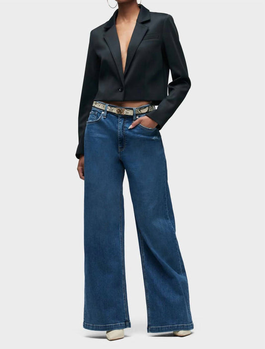 Hudson - Jodie Loose Fit Wide Leg Jeans