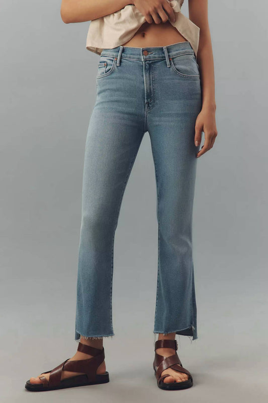 Mother - The Lil Insider Crop Step Fray Jeans