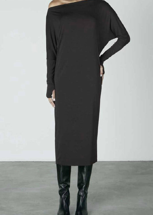 Enza Costa - Silk Jersey Slouch Dress