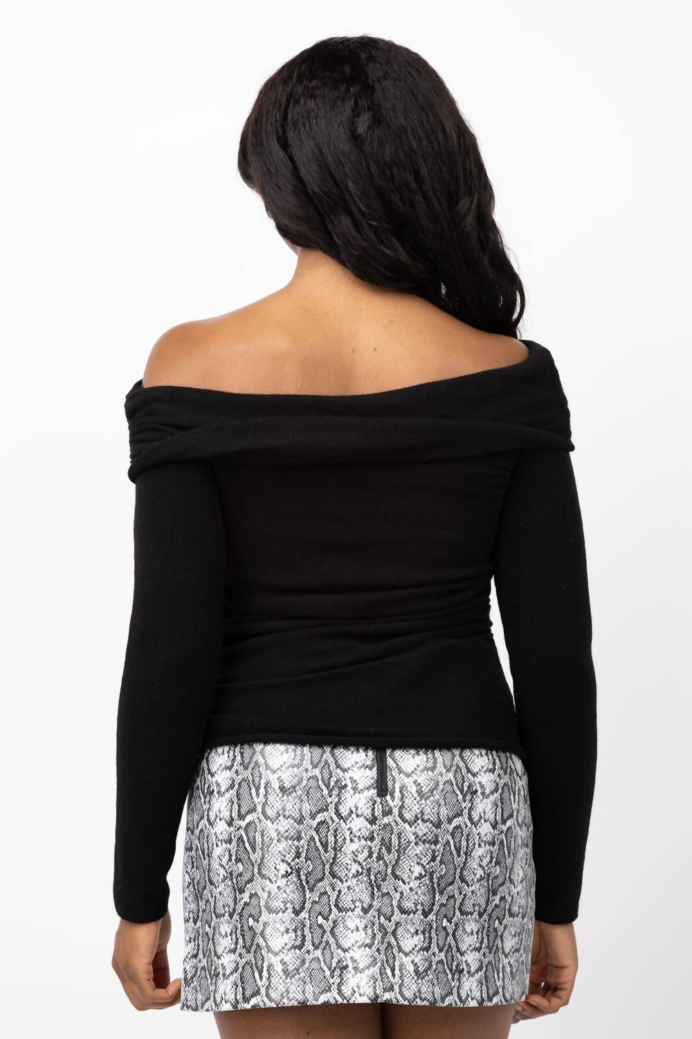 The Sei - Long-sleeve Off Shoulder Sweater