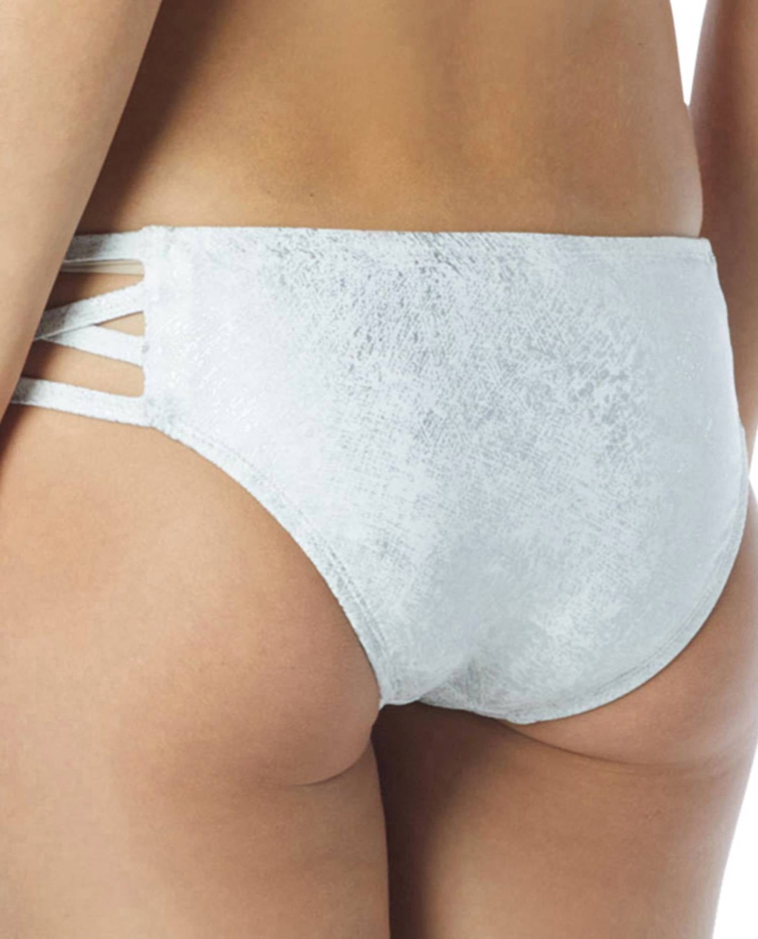 Carmen Marc Valvo - Deluxe Strappy Hipster Bikini Bottom