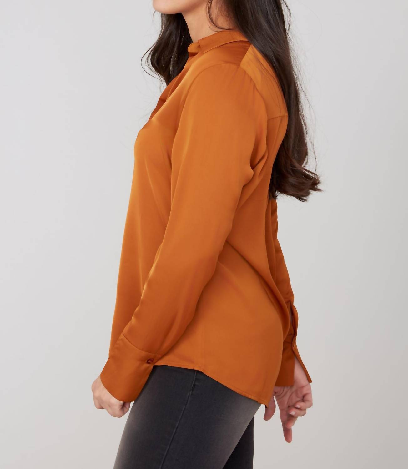 Renuar - Woven Button Down Blouse