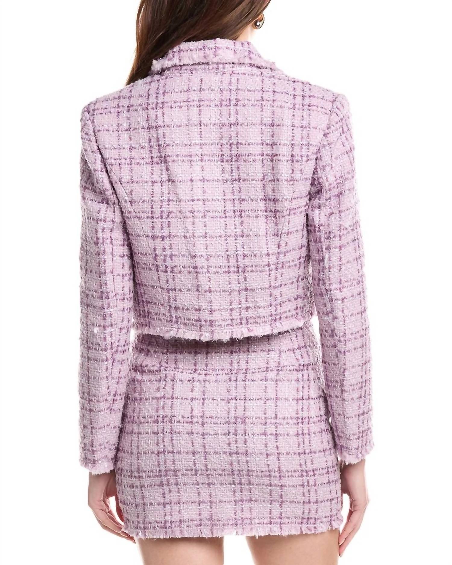 Endless Rose - Boucle Tweed Lady Blazer