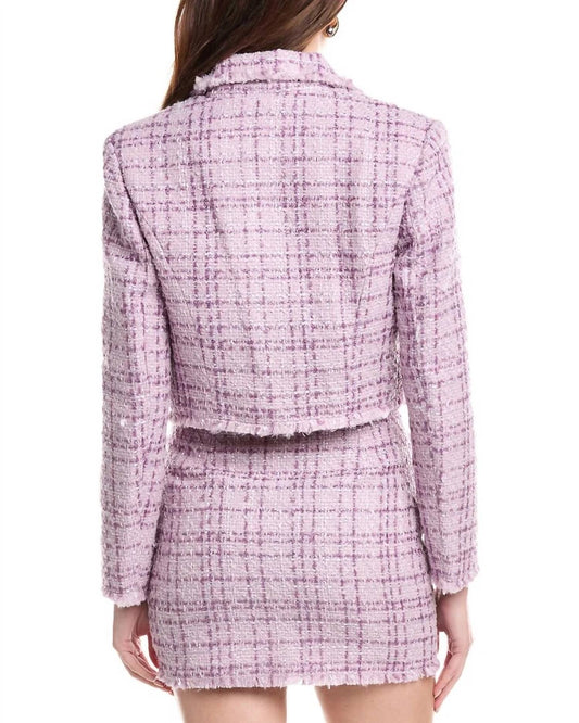 Endless Rose - Boucle Tweed Lady Blazer