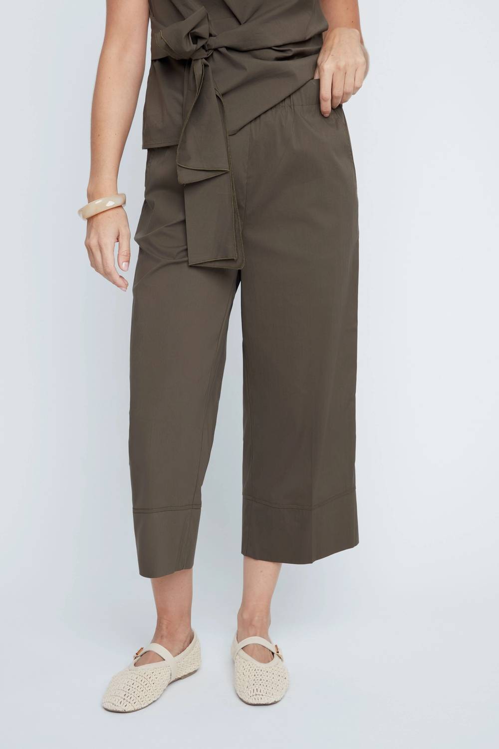 Renuar - Crop Woven Pants