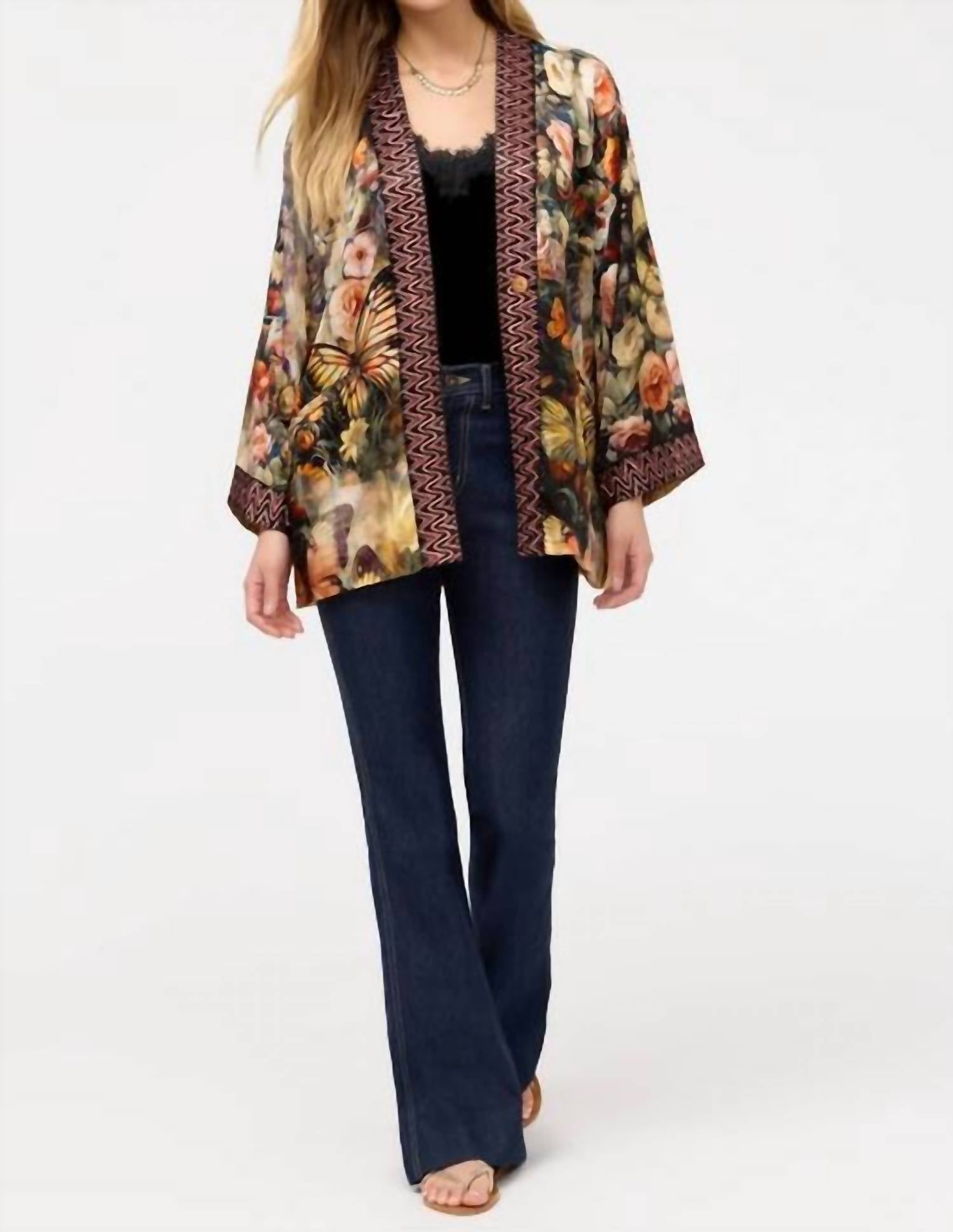 Johnny Was - MERHAWI REVERSIBLE KIMONO