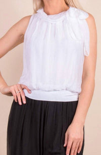 Gigi Moda - Desio Silk Sleeveless Top
