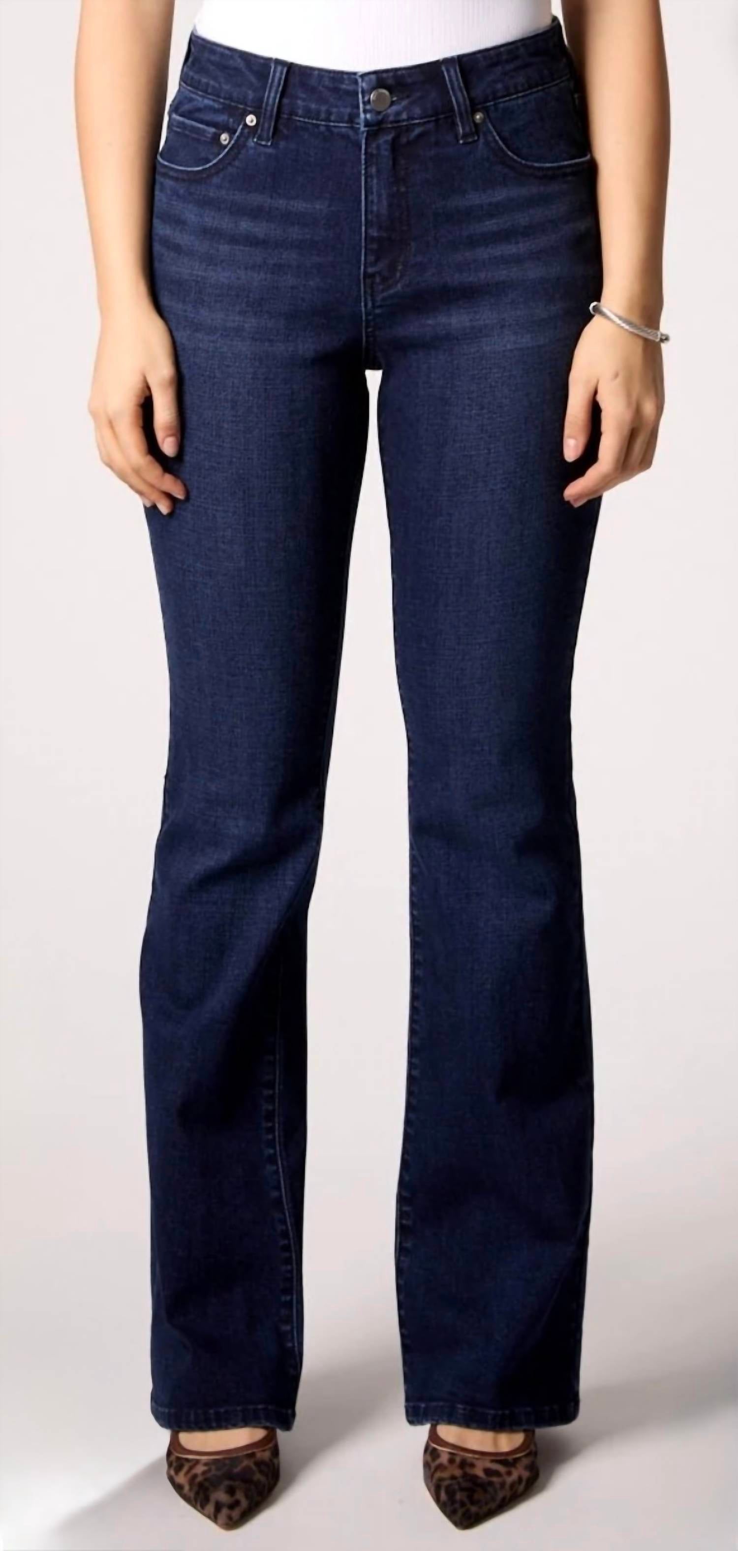 Blue Revival - Maya Mid Rise Denim Jeans