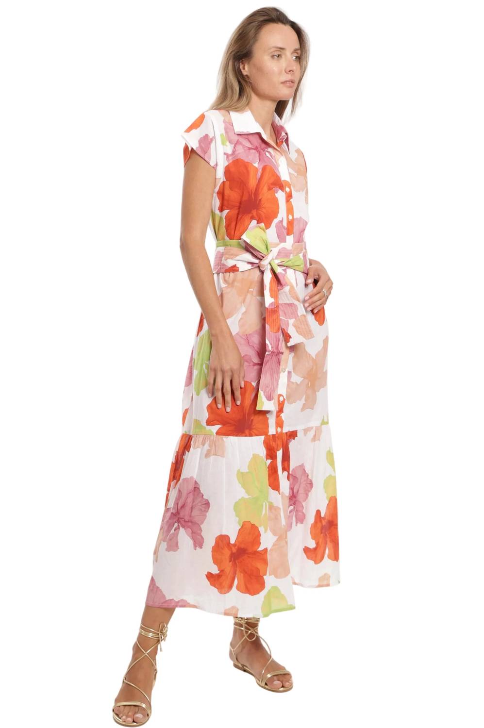 Bindu - Ines Floral Midi Dress