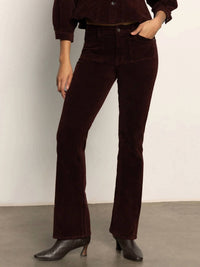 Sanctuary - Velveteen Brook Bootcut Pants