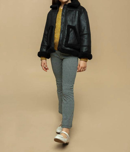 Mayoral - Knit Jacquard Leggings