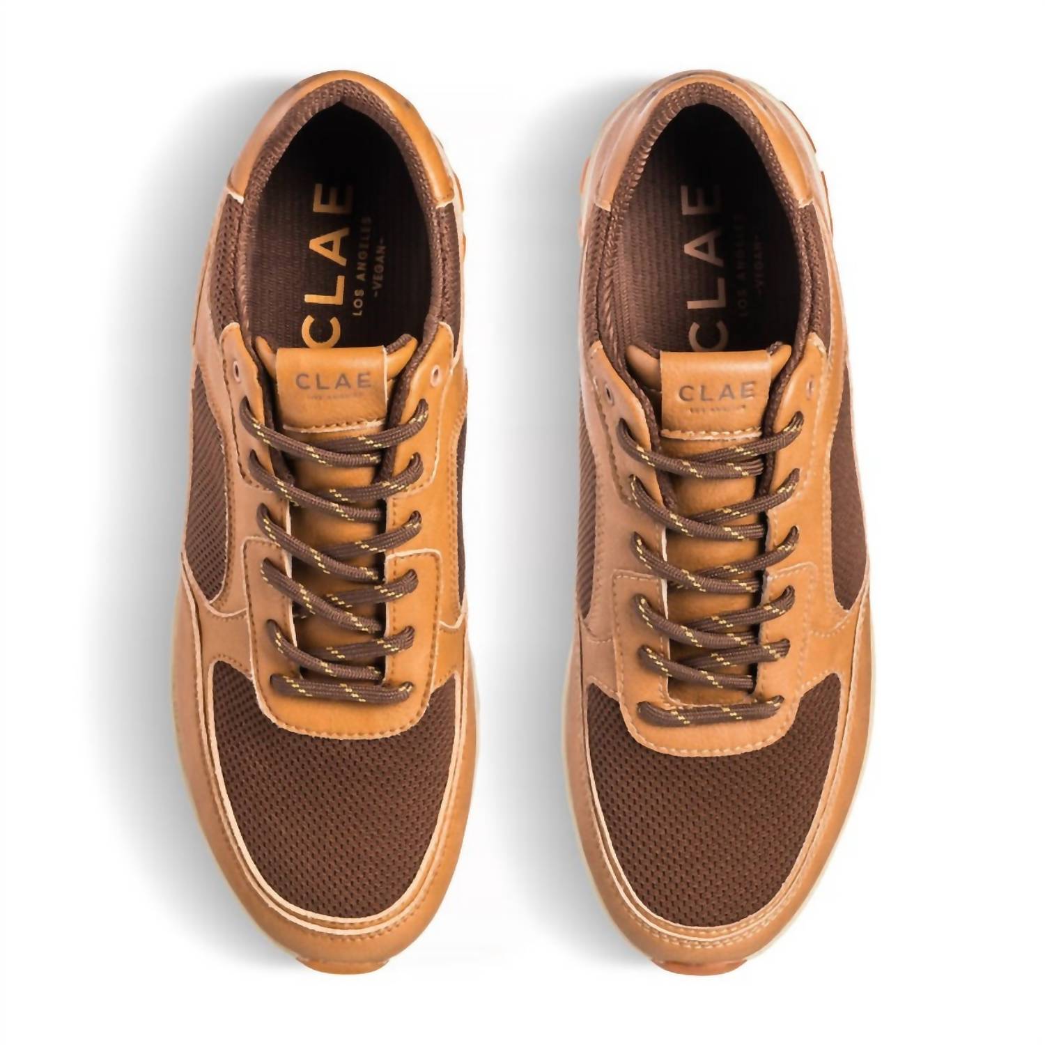 CLAE Men's Joshua Shoes in wheat - men's sneaker - alternate view