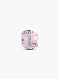 Pandora - Murano Glass Love Cube Charm