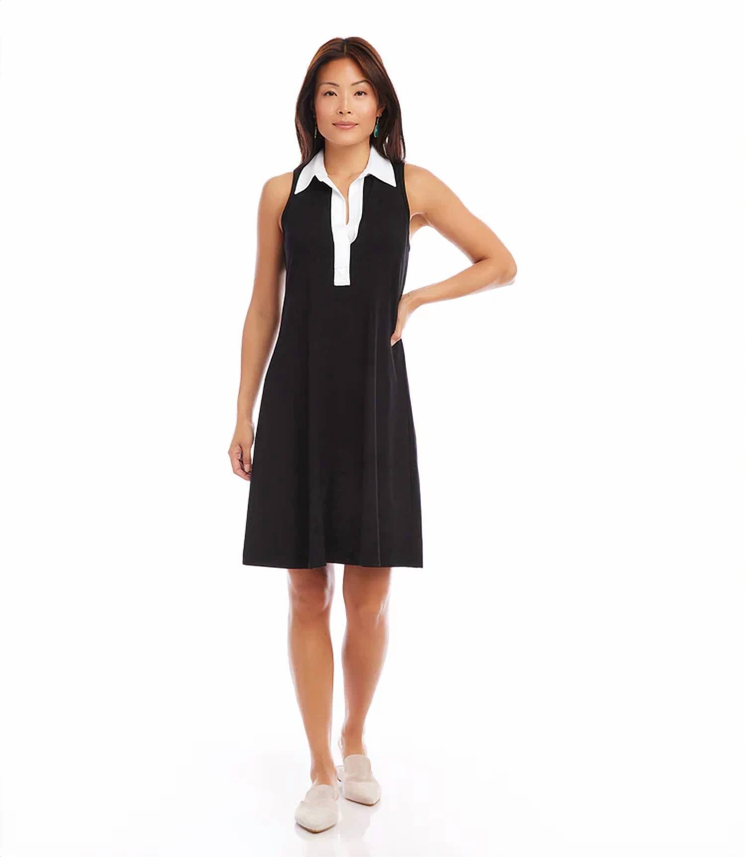 Karen Kane - Contrast Placket Dress