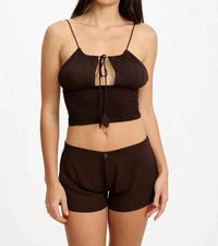 Benoa - Sabi Smocked Top