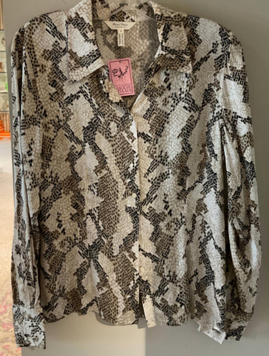 Part Two - Women's Snake Print Blouse