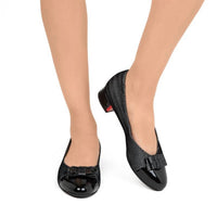 Beautifeel Women's Etta Low Heel Pump in silver black - women's heels - alternate view