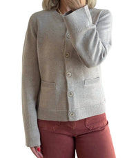 J. Society - Shaped Ribbed Cardigan