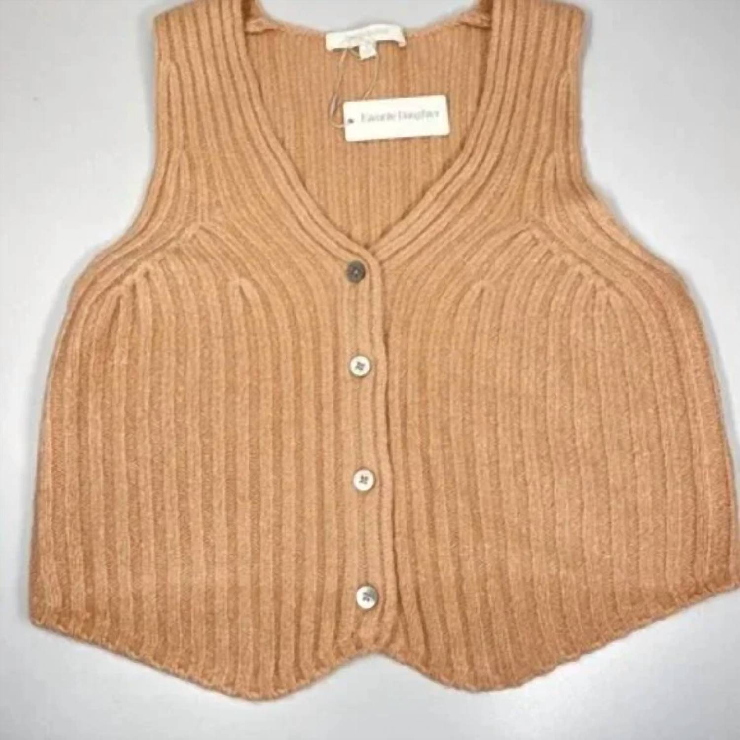 Favorite Daughter - Women's Wool Cashmere Knit Vest