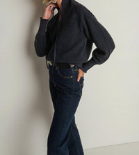 Nation LTD Babette Sweater in night sky 1 - women's sweater - alternate view