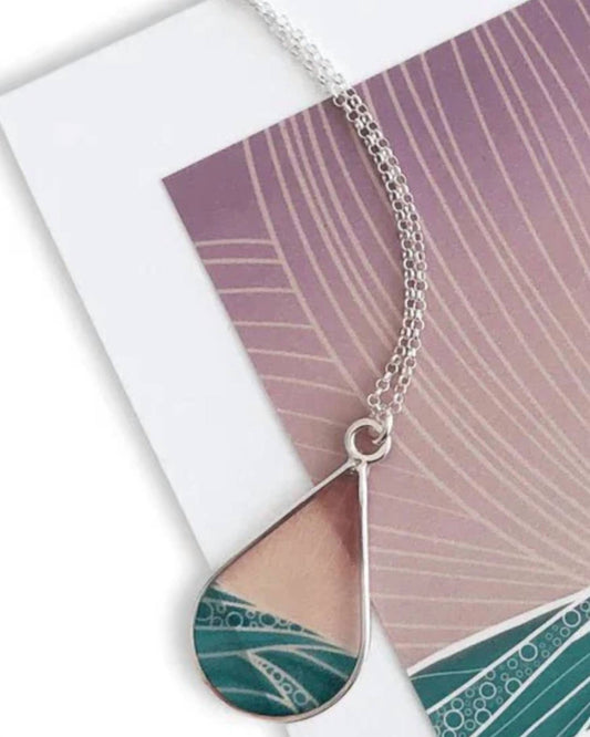 Foterra Jewelry - Women's Abstract Ocean Necklace