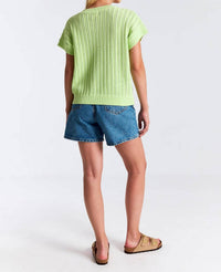 Brodie Cashmere - SPRING STITCH TEE