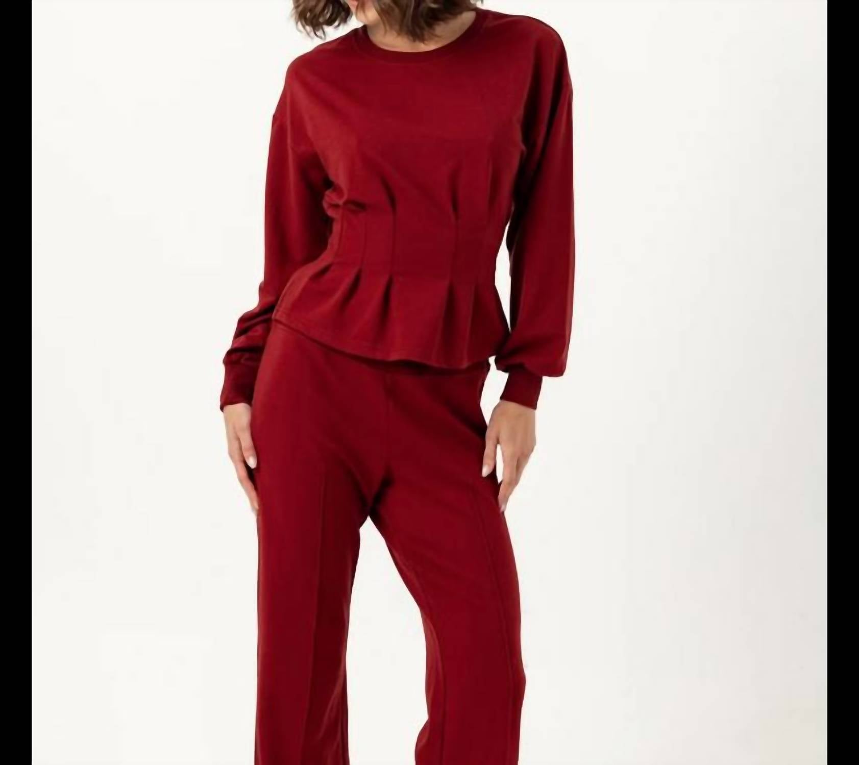 Sundays - Delilah Peplum Top