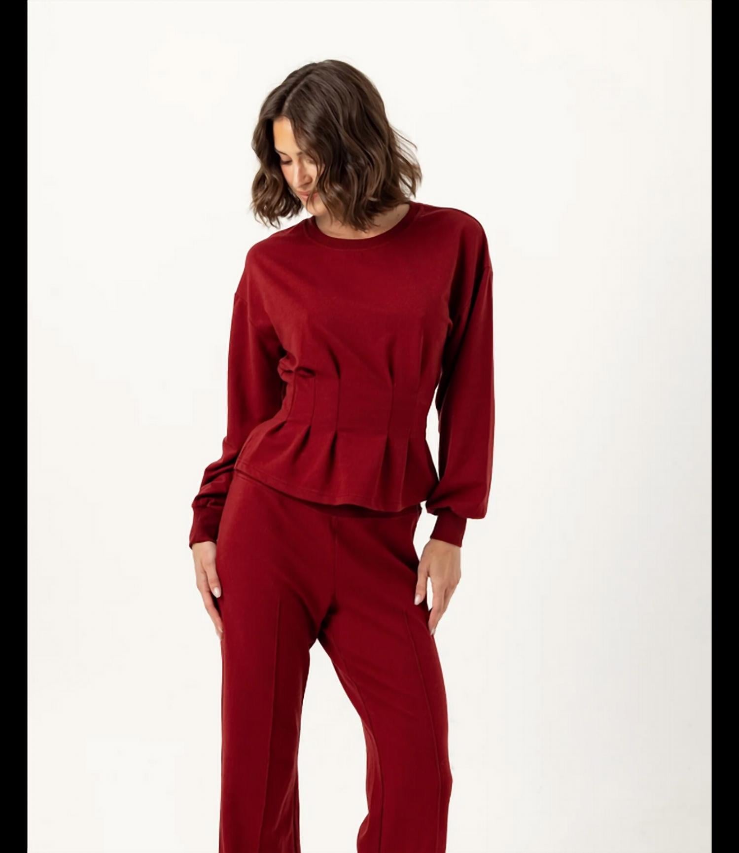 Sundays - Delilah Peplum Top