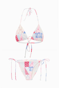 Loveshackfancy - Saoirse Patchwork Bikini Set