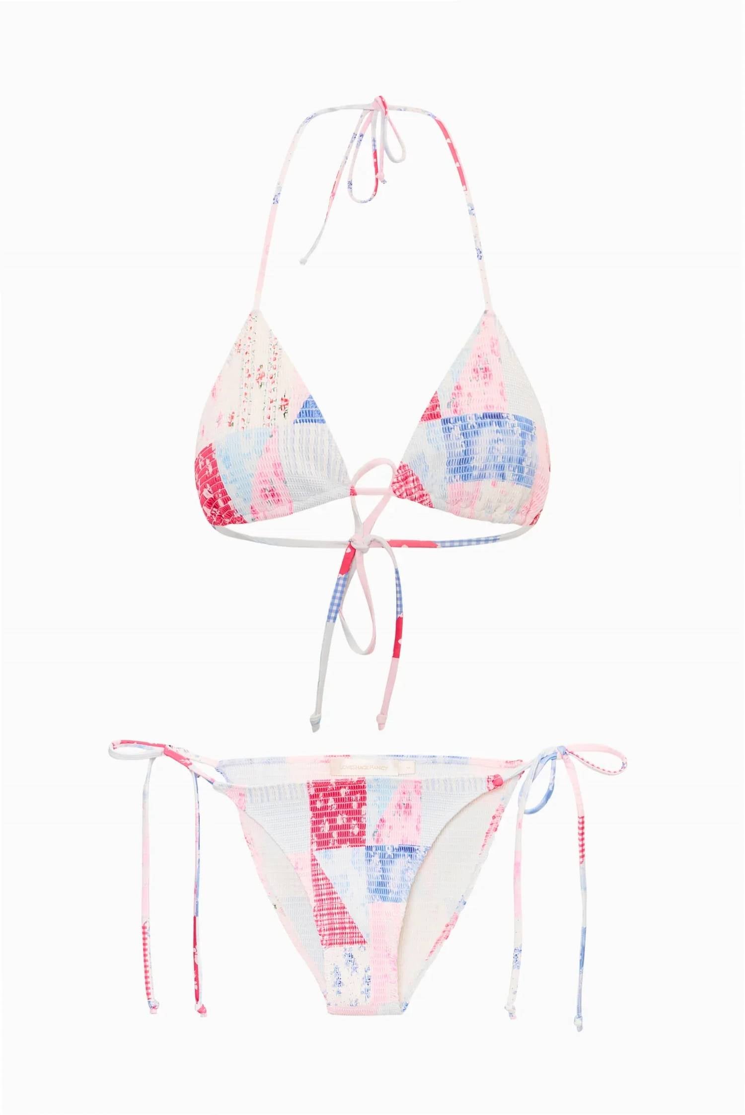 Loveshackfancy - Saoirse Patchwork Bikini Set