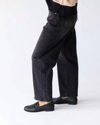 PISTOLA Eli High Rise Arched Leg Jean in dark midnight - women's jeans - alternate view