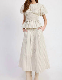 En Saison - Azra Midi Skirt