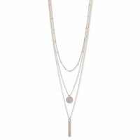 Zad - Women's Triple Layer Chain Necklace