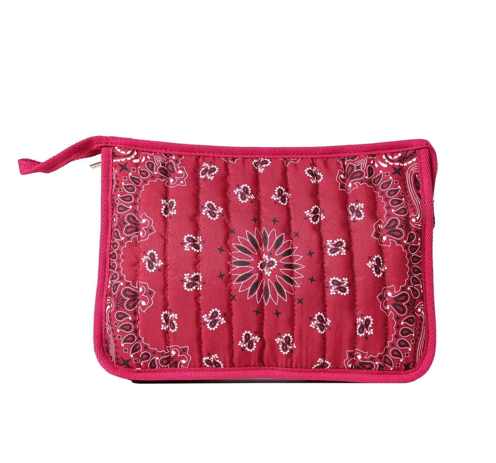 Haute Shore - Women's Quilted Bandana Pouch Bag