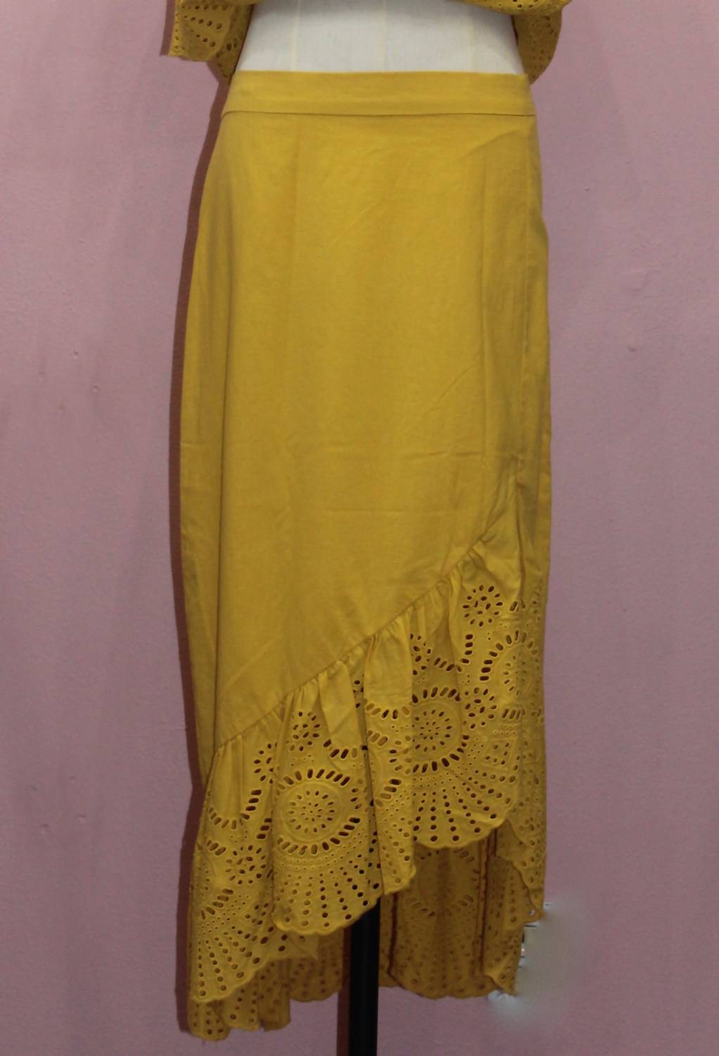 Simona Maghen Women's Aster Skirt in marigold - women's skirt