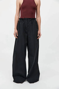 St. Agni - Paper Bag Waist Pants - Petite