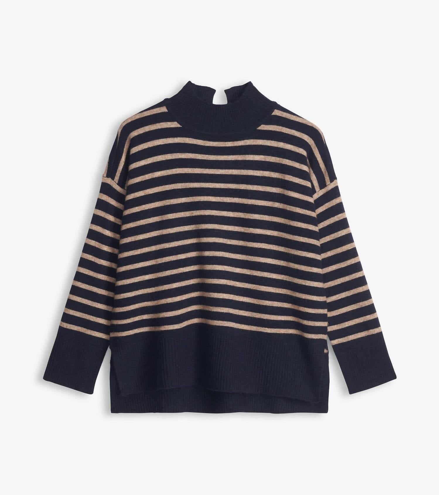 Hatley - Split Neck Mock Sweater