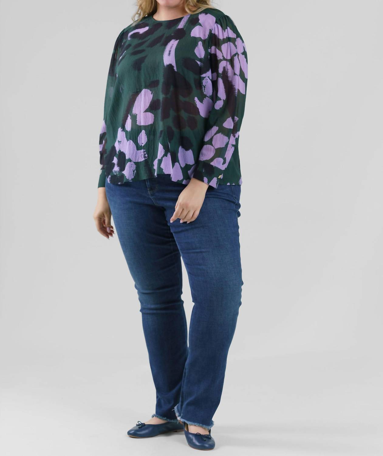 Tanya Taylor - Reagan Long Sleeve Top - Plus Size