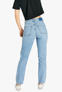 ETICA Finn Straight Jeans in light - women's jeans - detail view