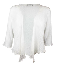 Papa Fashions - Mesh Sweater Cardigan