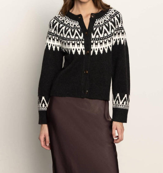 Sanctuary - Fairisle Crewneck Cardigan