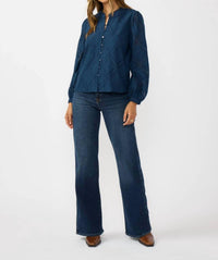Lovestitch - Lace Button Blouse
