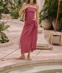 Jula - Pareo Dot Port Wrap Skirt