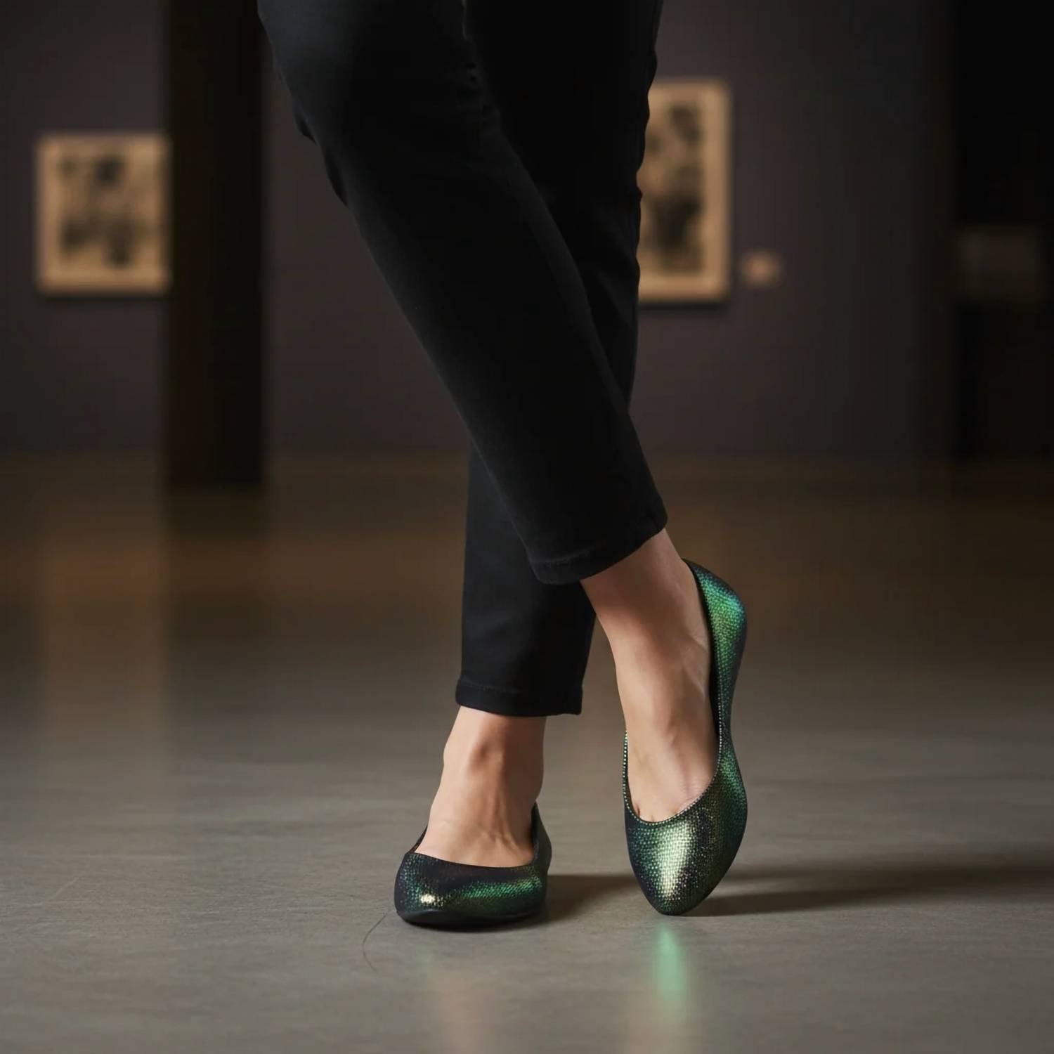 Klimini - Women's Ballet Leather Flats