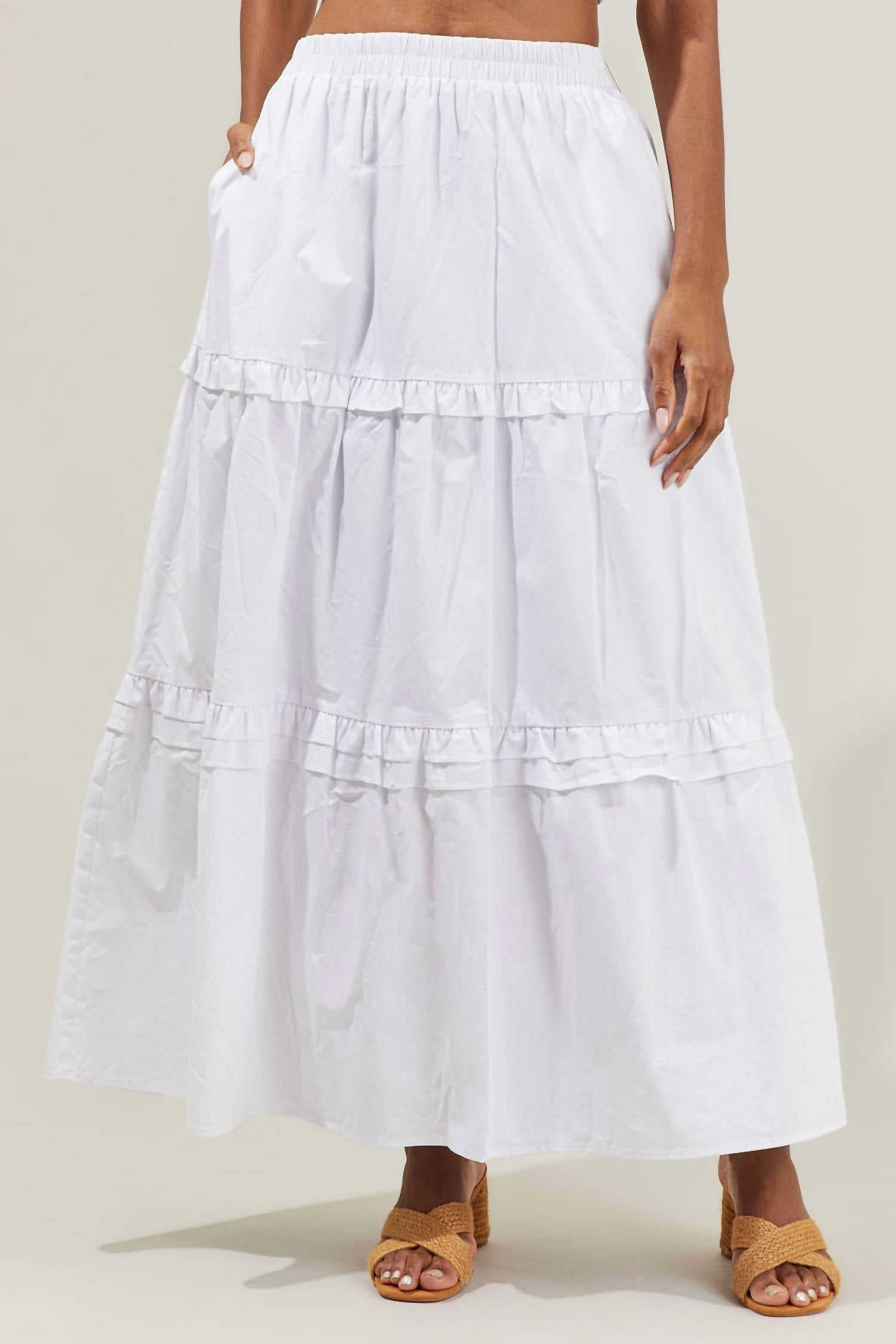 Sugarlips - Isabel Ruffle Maxi Skirt